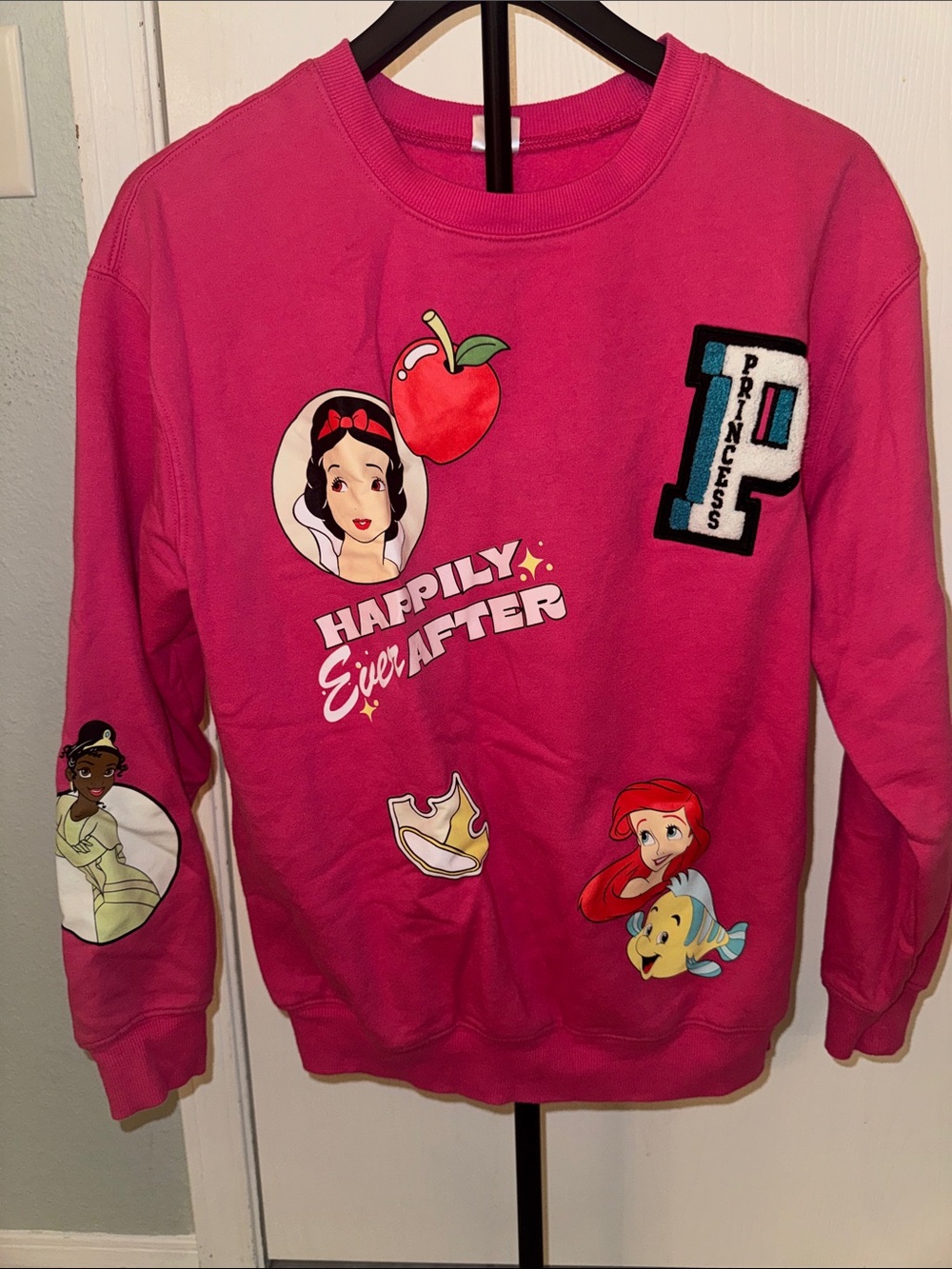 Pink Disney 100 Celebration Princess Sweatshirt
